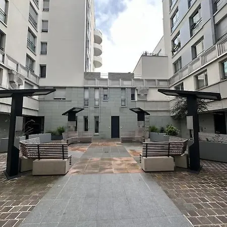 Moderne - Parc De La -1min Du Metro Apartmán