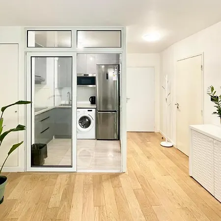 Apartmán Moderne - Parc De La -1min Du Metro Paříž